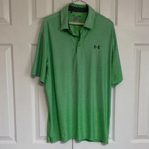 Under Armour Green Ombré loose fit polo